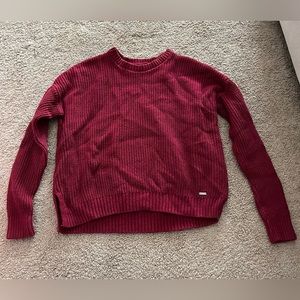 Hollister XS Maroon Sweater